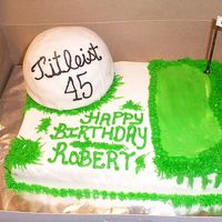 Golf Cake Golf Cake