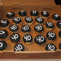 Cupcakes For 40Th Birthday 