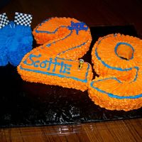 Birthday Race Cake This cake was made for a friend that worked on the #29 race car.