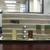 New Medical Examiner Building, Tampa This is what I call A cake inside a cake. The building is made in foam covered with fondant. Inside, as a surprise to everybody was a full...