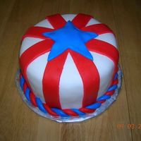 Red,white And Blue For The 4Th WASC with strawberry SMBC. Covered in MMF with MMF accents.