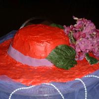 Chocolate Red Hat Who needs cake when you have a hat made entirely of molded chocolate. The whole hat is edible.