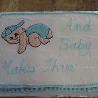 Baby Boy Made this for my sisters baby shower. I have trouble judging where to start words to get them centered. I'm just learning :(