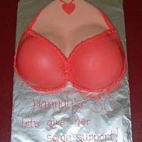 30Th Birthday Chocolate cake covered with MMF. Only my second attempt at fondant and there's lots I need to practice but it sure is fun to do.