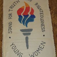 Young Wmoen I made two cakes just like this for a function at my church involving the young women. It is made to look like a medalion they get as young...