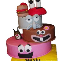 The Bikini Bottom 6 Made for my best friend's son. After making this in record time, I feel confident that I could LOSE a Food Network Challenge with...