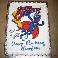Supergrover Cake 