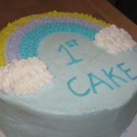 My First Cake My first cake! Wilton Class 1