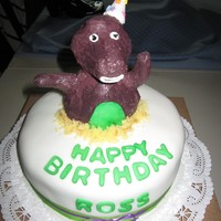 Birthday Barney So I couldn't get the Barney to smooth out using Viva Paper Towels but maybe it was just the humidity?? Never tried it before but I...