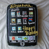 Ipod Cake Ipod Cake with fondant apps