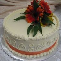 My First Fancy Cake, My First Download! Four layer carrot cake with coconut, pineapple and orange zest with cream cheese filling and grand marnier buttercream frosting.