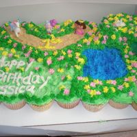 Dora---- Cup Cake Cake 