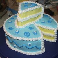 Birthday Cake Many thanks to tnt320to for such a great design...I loved her cake so much I wanted to try it...the slice of cake was a little crooked, but...