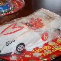Mark 5 Cake This is a Mark 5 cake = speed racer. I hope I spelled this right :) All fondant.
