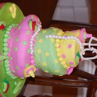 40 Birthday Whimsical Cake This is a cake for a friend's 40th birthday. It was a Mexican theme.