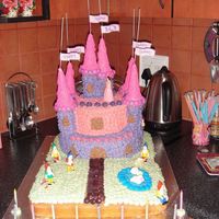 Castle Cake I made this cake for my daughter's 10th birthday. Came out quite nice I think.