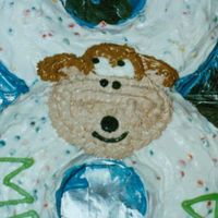 Monkey Cake Closeup This is just a close-up of the monkey on the 18th birthday cake