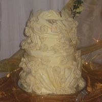 Te Cake Formerly Known As Scary Cake. she turned out ok after all!!