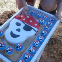 My Nephews Pirate Party Cake 
