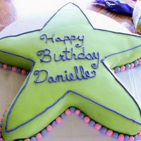 Super Star Cake I carved this star out free hand & had to add to the sides/tips because I couldnt get the whole star cut freely from 11x15 pan, the...