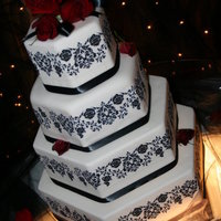 Stacey And Mark Wedding Made for my cousin's wedding. I basically duplicated a cake she had found a picture of online. Love the way it turned out.