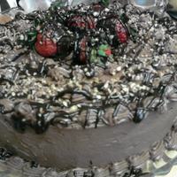 Chocolate And Strawberrys 3 leches w strawberry filling