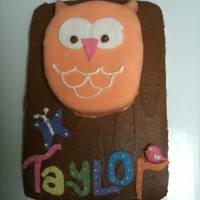 Owl Cake 