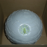 Starwars Deathstar 3D Starwars Deathstar for my partner's 40th birthday party to go with the Stormtrooper in my album. I used the 3D sports ball pan to...