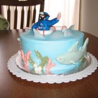 Sharks This is for a school contest, The theme was underwater and the mascot is the Sharks. It is definitely not original, thanks to several on...