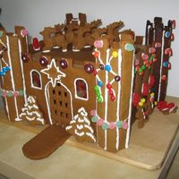 Gingerbread Castle For some reason this was really hard. It took way too much time. I couldn't figure it out but it lead in part to a nervous break down...