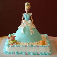 Cinderella This is my second cinderella cake. I made this one for my niece.