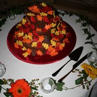 My Own Wedding Cake! This is my fall-themed wedding cake. My now husband and I made it together in the weeks leading up to our wedding on October 27, 2007. It...