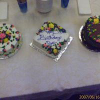 Mom's 75Th Birthday We had a huge party for Moms 75th birthday. I was elected to make sure we had enough birthday cake. However... the chocolate cake went...