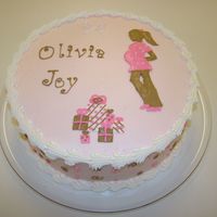 Baby Shower Cake 