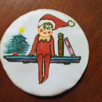 Elf On The Shelf Cookie These are no fail sugar cookies that are iced with antonia's royal icing and then decorated using Wilton food writers.
