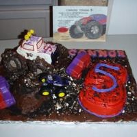 Monster Truck Cake For my nephew's 5th birthday, he loved it!
