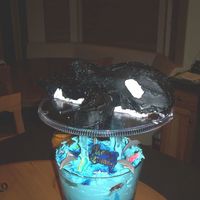 Shamu Cake As soon as my niece said she wanted a Shamu cake for her 'Under the Sea' 5th birthday, this idea popped into my head. Then I just...