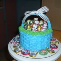 Easter Basket First try at a easter basket!!!! A few mess ups.