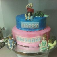 Birthday Cake I made this cake for my nieces and nephews first and second birthdays. I also made 3 little 6 in smash cakes. It is amazing how many...