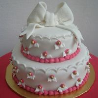Cake With Bow 