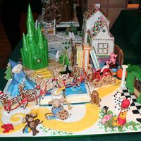 Storybook Road Gingerbread contest entry.Storybook Road A collection of children's favorite storybook characters.