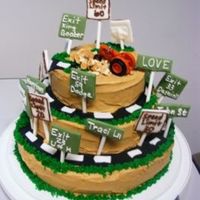 Road Of Life Special thanks to rstml for the inspiration, which is so cool compare to mine. My co-worker requested a retirement cake for her brother....