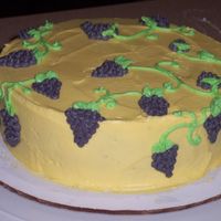 Wilton I Class - Second Cake (Another View) Here is another shot of my second cake for my Wilton I class.