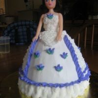 Dolly Varden This is my first attempt at a Dolly Vardon cake. I enjoyed making this one and my daughter absolutely loved it!