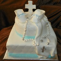 Baptism Cake 