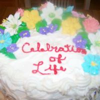 Celebration Of Life I made this cake in celebration of my friend's birthday and to God's faithfulness to her. The cake is Rich Yellow Cake (CC) and...