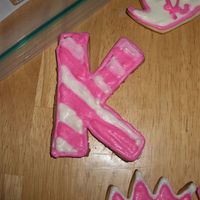 K For Kasandra nfsc with alices cookie icing