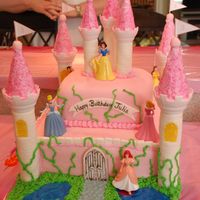 Disney Princess Castle Birthday Cake My daughter wanted a princess castle for her birthday. Got some great ideas from the gallery. Thanks