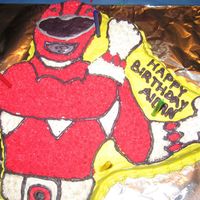 Aidan's Power Ranger Birthday My son Aidan LOVES Power Rangers! I made this for his third birthday.