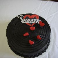 Dsc01610.jpg Triple chocolate cake, with chocolate buttercream frosting.